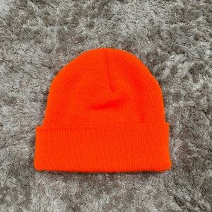 Bright Orange Beanie